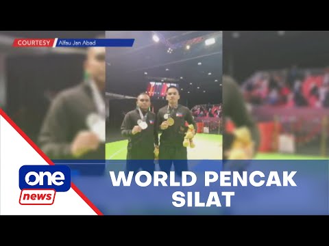 Siblings from General Santos win gold at World Pencak Silat Championship