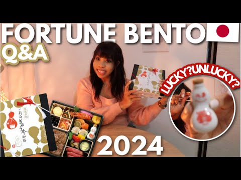 New years Goals? How long left in Japan? |🍀🐲Fortune bento mukbang Q&A