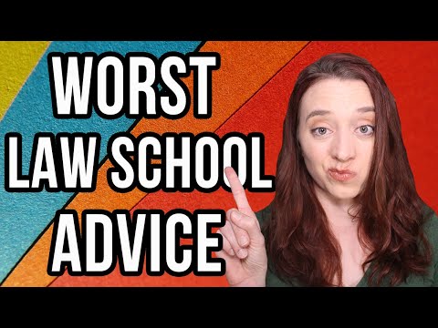 The Worst Law School Advice