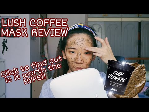 Lush Cup O' Coffee Mask Review | Skincare Diaries