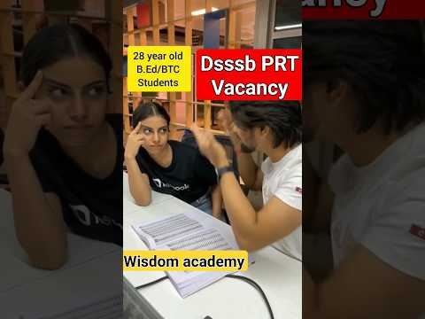 DSSSB aspirants का हाल 💔 Story or every DSSSB aspirants 😩 #dsssb #vacancy #prt #kvs #shorts