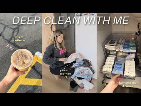 cleaning my entire house in 12hrs (preparing for guests) | restocks, cleaning asmr, laundry