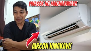 NAKU! AIRCON NI GAB BECERA NINAKAW??!