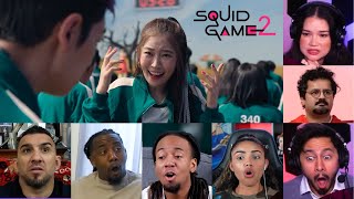 Reactors Reaction to the Player 196 Eliminated | Squid Game Season 2 Episode 3 (2024)