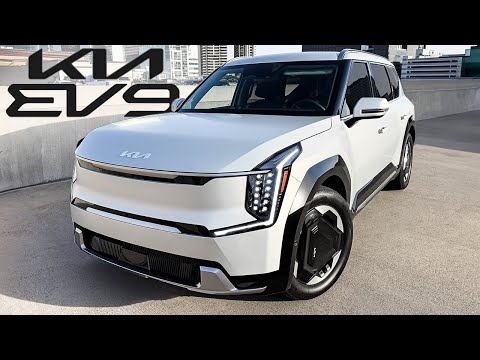 2024 KIA EV9 Visual Review - Interior, Exterior and Drive in Detail