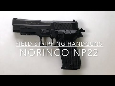 Norinco NP22 field strip & reassembly by Silvercore