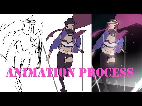 K/DA - POP/STARS [Animation Process Video]