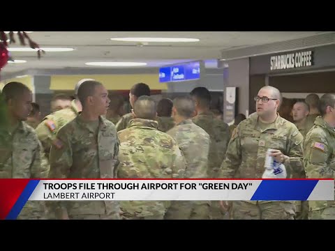 Soldiers return home for the holidays