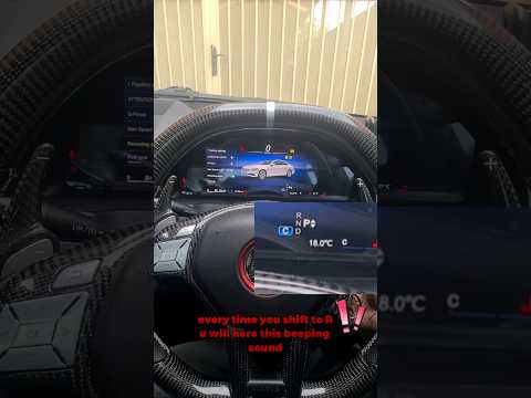 mercedes w204 digital cluster reverse beep removal