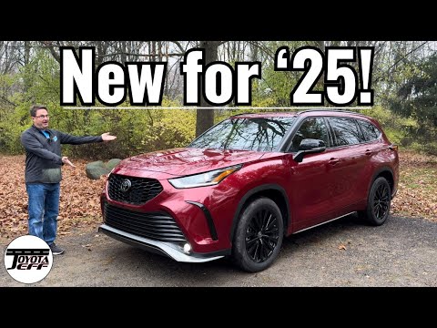 What's New for 2025 Toyota Highlander: XSE Review & Drive!