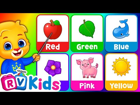 Learn Colors With Lucas and Ruby | Learning Video For Toddlers | 🌈 Colour For Kids RV AppStudios