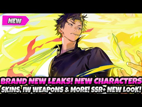 *BRAND NEW LEAKS!* NEW CHARACTERS & SKINS! FIRST LOOK AT NEW SSR+ & MORE!!! (Tower of God New World)