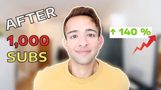 The TRUTH about what happens after you reach 1000 Subscribers!