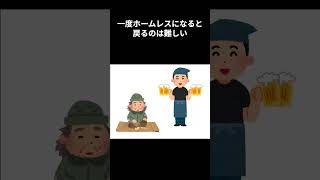 【社会問題】ホームレスの悲しい事実　 #ニュース #雑学 #社会課題 #時事 #豆知識