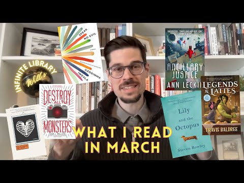 March Reading Update | Legends & Lattes, Ancillary Justice, The Art of Starving, and more!