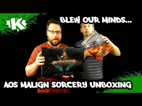 Age of Sigmar Malign Sorcery Unboxing