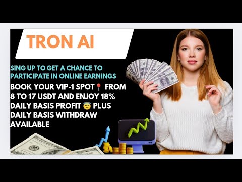 || Tron AI || A Project For Long Term • Stable•Secure• || Plus Daily Basis Withdraw Available ||