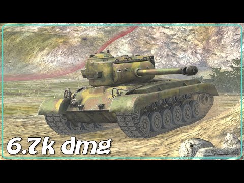 T26E5 • 5 frags • 6.7k dmg • WoT Blitz