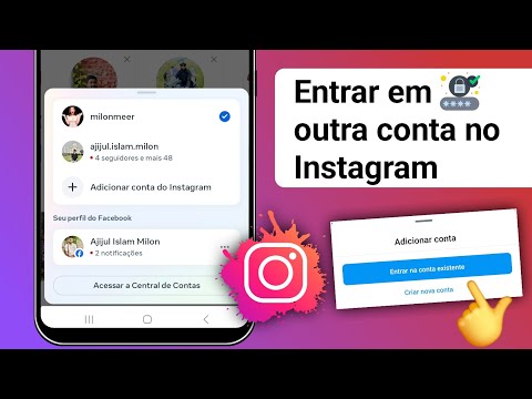 Como ENTRAR EM OUTRA CONTA no Instagram - Adicionar Outra Conta (2024)