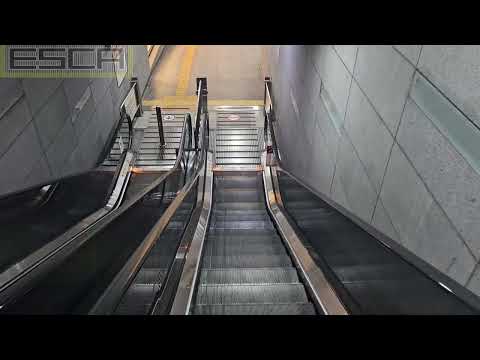 KORAIL Korea Hapcheon Station Escalator KORYEO Elevator Down