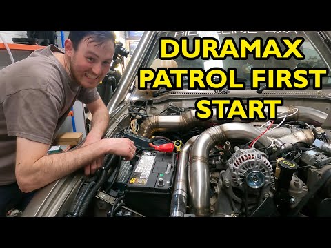 Starting the Duramax for the FIRST time! [Duramax Patrol - Episode 13]