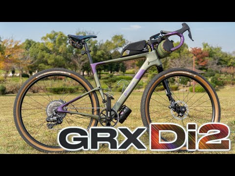 Di2化の作業風景【SHIMANO GRX】【Topstone Carbon Lefty】