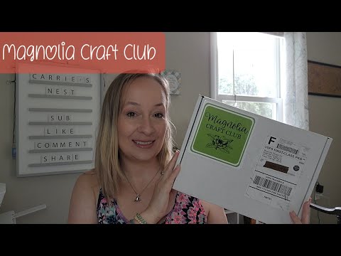 Magnolia Craft Club Unboxing for July 2022 #magnoliacraftclub #magnoliacraftco #craftkit #unboxing