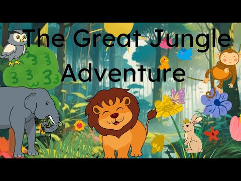 The Great Jungle Adventure @reebcreations#cartoon #kidscontent #kidsstories #youtubevideo #trending