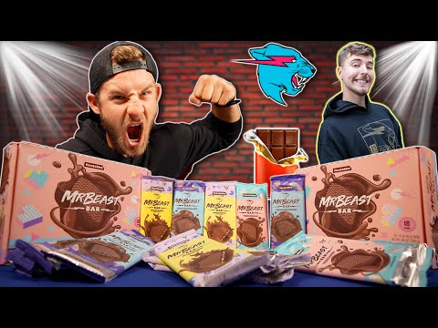 THE 10,000+ CALORIE MR BEAST CHOCOLATE BAR CHALLENGE!