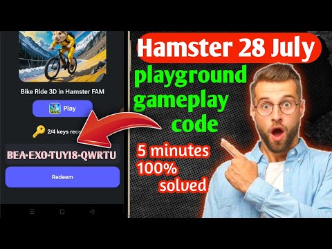 Hamster 28 July playground game code l hamster playground gameplay l hamster new update l