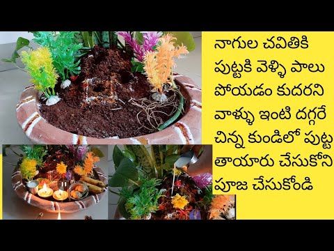 Nagula chavithi 2022/karthikamasam nagula chavithi Pooja vidhanam/Telugudanam by Divyavarma