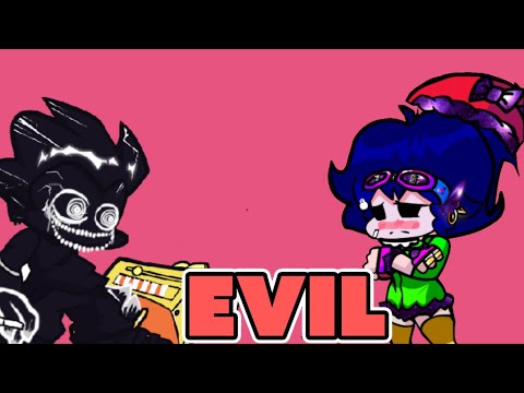 fnf neo rainbow world city corruption edit evil pico vs gf  day 1/im back