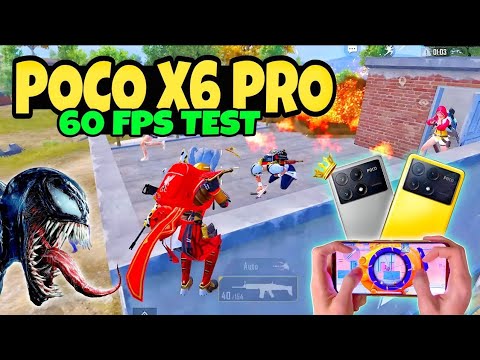 Poco X6 pro 🔥 bgmi 60 fps test | poco x6 pro bgmi test 🔥