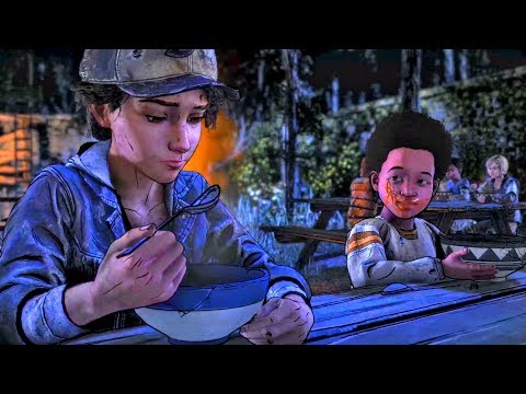 Clementine Tells How She Ate Human Leg Flashback (Telltale Walking Dead Final Season 4)