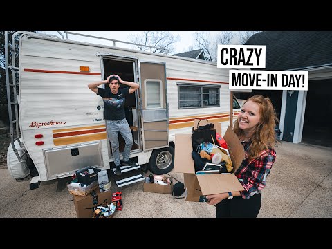 It’s Happening 😱 We’re Back to FULL-TIME RV Life! - Moving Back Into Our Vintage Camper Van!