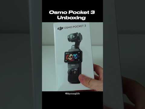 DJI 오즈모 포켓3 언박싱 #ASMR | Osmo Pocket 3 Unboxing