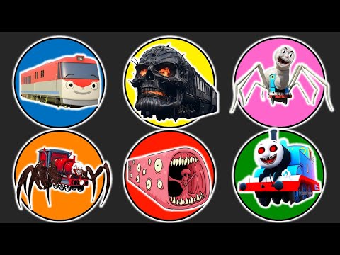 Spin Wheel Kereta Titipo, Kereta Hantu, Thomas Lipan, Choo Choo Charles, Train Eater, Thomas Exe