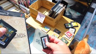 フリーマーケットでお買い物！レトロゲームのお宝発見⁉︎ Flea market retro game Japan