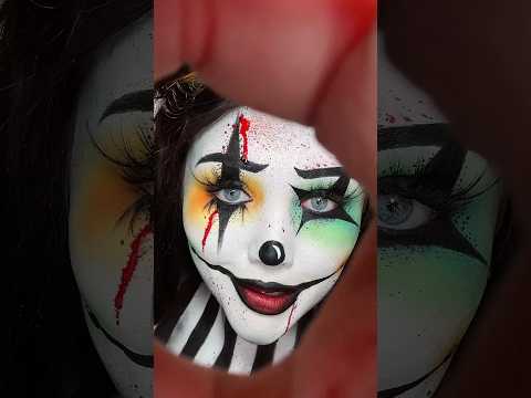 Bye bye 🤡 #halloween #halloweenmakeup #halloweenclown #clownmakeup #scaryclown #makeuptutorial #sfx