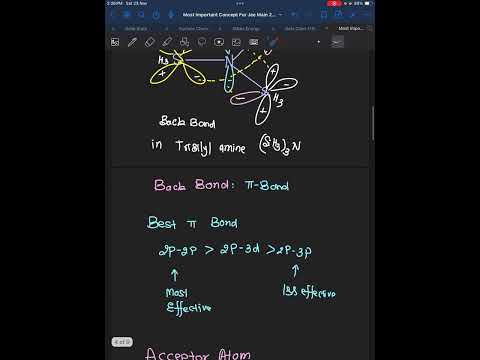 CONCEPT 6 JEE MAIN 2025 || BACK BONDING | GENIUNE VIDEO ON BACK BOND