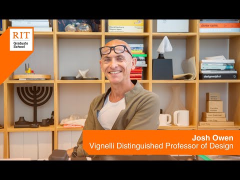 Meet Professor Josh Owen | Vignelli Distinguished Professor of Design | College of Art and Design