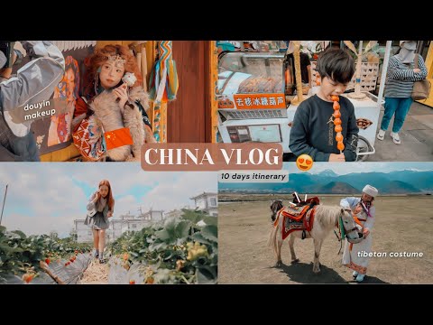 China Vlog | 10 days in Yunnan | explore Dali, Li Jiang, Shangri-La