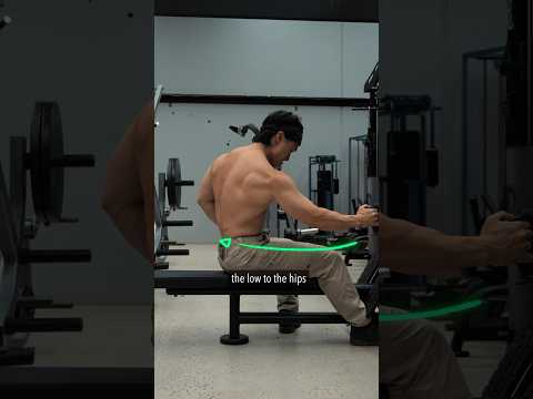 The best way to do Cable Rows