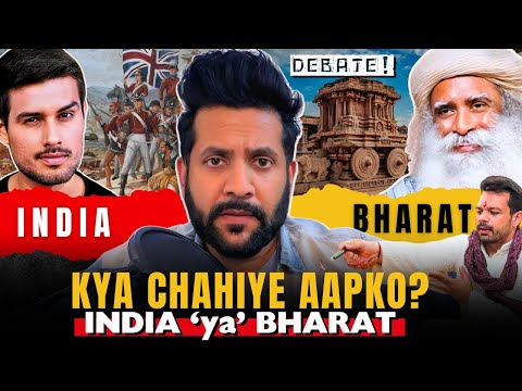 India Vs Bharat Debate | Sadhguru Vs Dhruv Rathee - Whos Right? | Peepoye