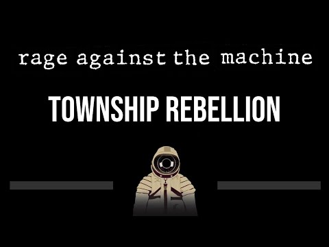 Rage Against The Machine • Township Rebellion (CC) 🎤 [Karaoke] [Instrumental]