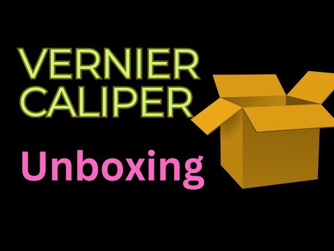 Vernier Caliper Unboxing ! Vernier Caliper Unboxing In Telugu