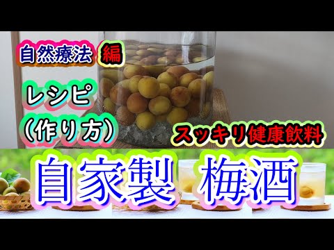 自家製の梅酒・定番だけど造る価値アリ・丁寧で詳しいレシピ