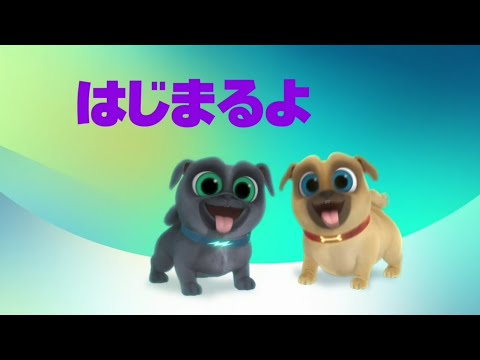 Disney Jr. Japan - Puppy Dog Pals - Coming Up & Now Bumper (2024 Rebrand)