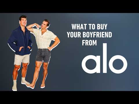 Shopping for My Husband 🌈 ||  ALO Mens Clothing Haul