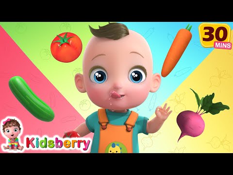 Yes, Yes, Vegetabels + More Nursery Rhymes & Baby Songs - Kidsberry